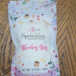 Pink Zebra Blending Bag with Colorful Design